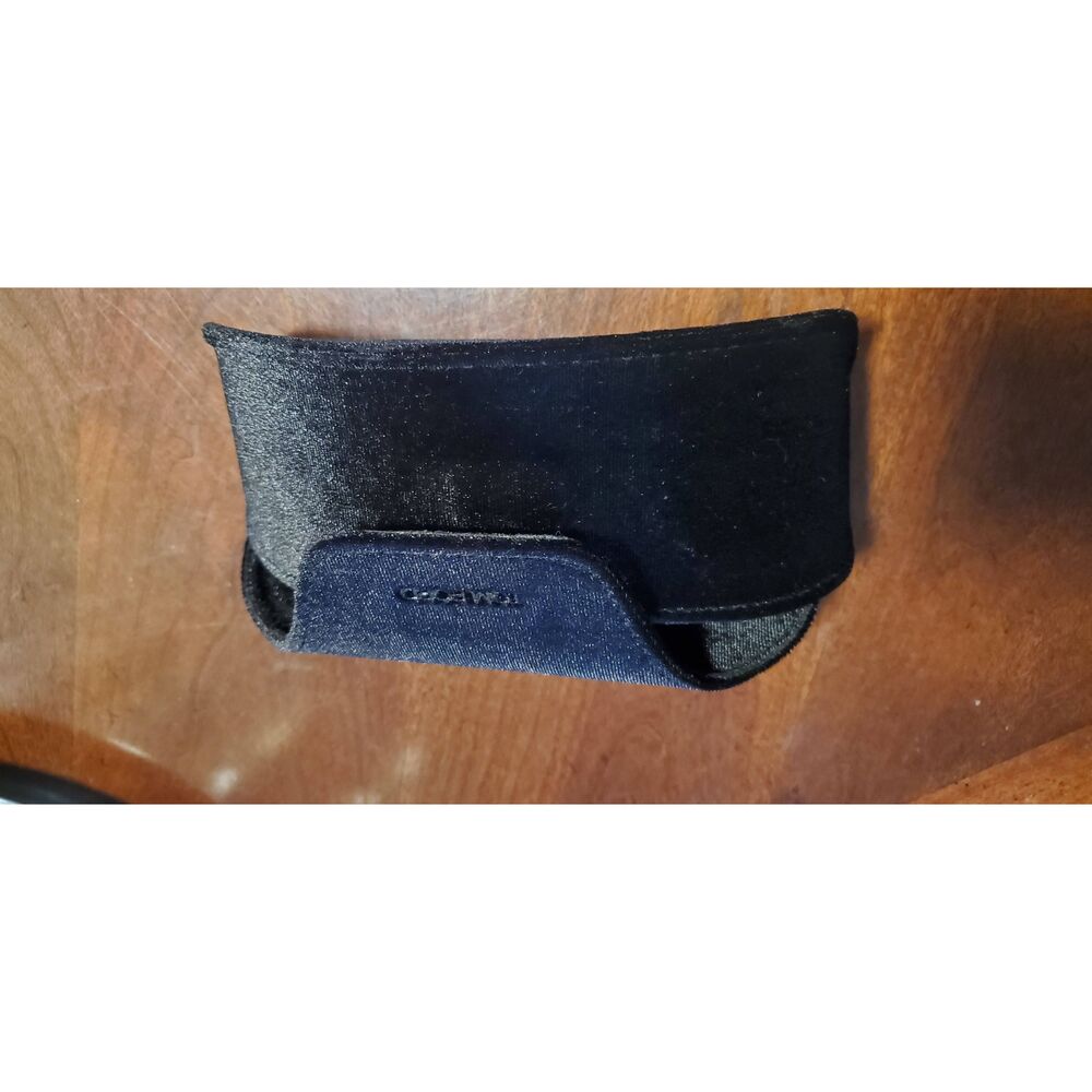 Tom Fold Black large Velvet Sunglasses Case only - Picture 3 of 13